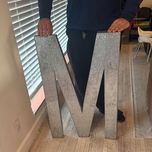 Fetco Silver Metal Decor Piece